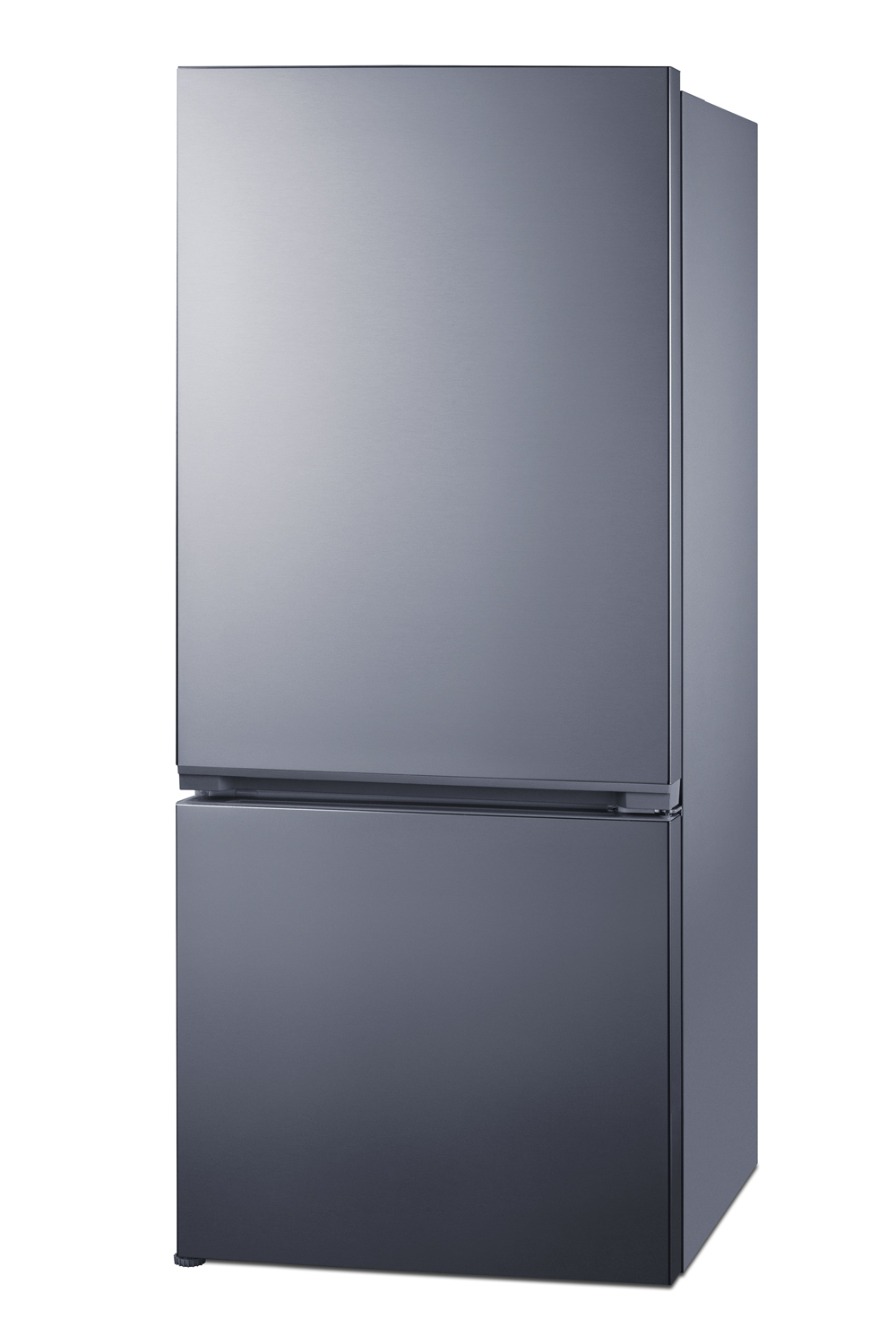 Frost-free ENERGY STAR certified bottom freezer refrigerator in stainless steel and counter depth fit
